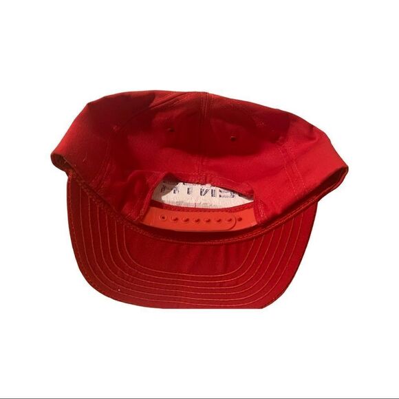 SENTRY Red vintage embroidered adjustable Trucker SnapBack Hat.  RACING GEAR! - Picture 5 of 7